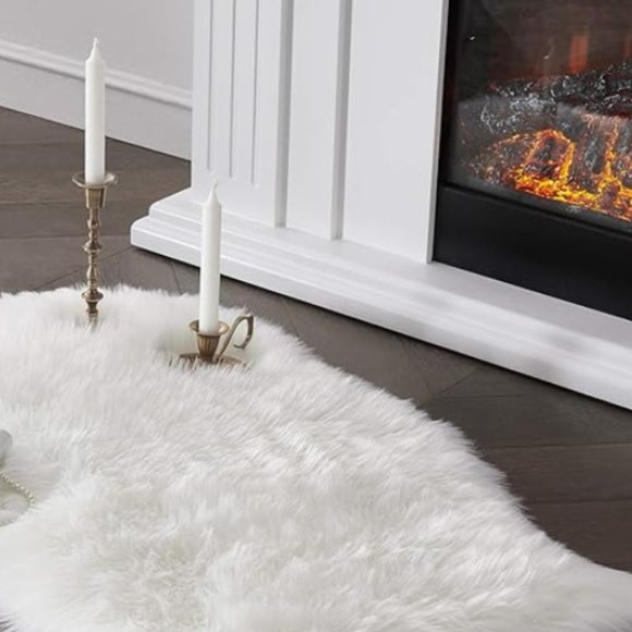 Luxury Soft Faux Sheepskin Area Rugs New 2 x 3 ft - Picture 6 of 6